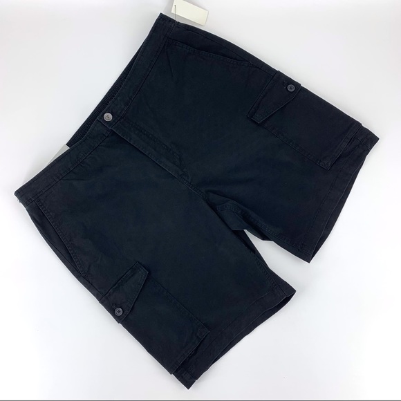 Van Heusen NWT Black 9.5” Cargo Shorts, 38 - Picture 1 of 15